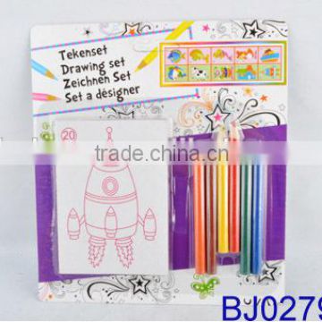 Happy baby toy have fun crayon coloring drawing toy set
