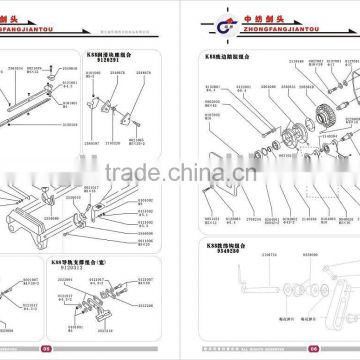 spare parts for K88 loom