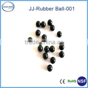 quality customized black soft rubber ball