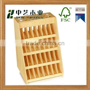 customized order wooden essential oil shelf/rack