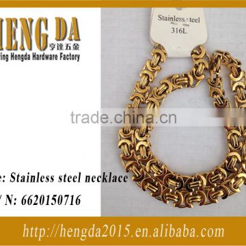 Jewelry gold necklace chain