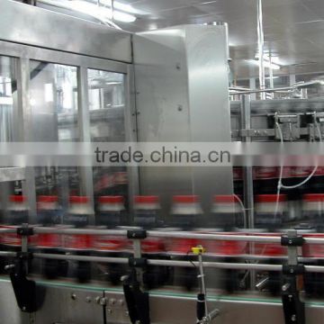 pet or glass bottle 330ml 330cc carbonated drink canning machine from zhangjiagang