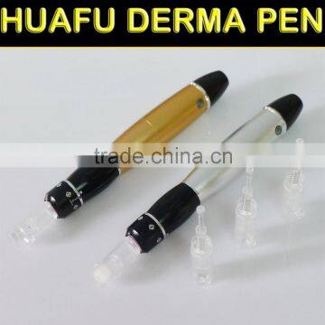 Huafu 2016! rechargeable wireless derma skin meso pen