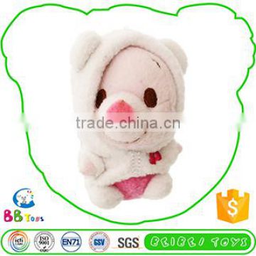 2015 Best Selling Stuffed Animals Plush Shy masked Girl Bear