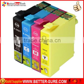 BetterSure HOT for Epson T2521 T2522 T2523 T2524 ink cartridge for Epson Workforce series