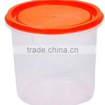 PLASTIC ROUND CONTAINER WITH LID 5624