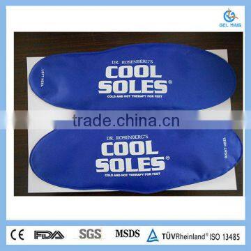 long-lasting disposable pvc gel ice slipper