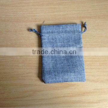 Linen jewelry pouch