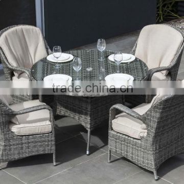 Unique Synthetic Rattan Wicker Coffee Table Set Garden Furniture