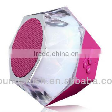 Full range sound Portable Bluetooth Speaker with LED light
