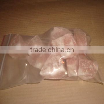 Pink Salt Granulate crystal chunks salt chunks