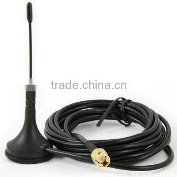 Antenna Manufacturer 174-230/470-862MHz 3dBi High Gain Vehicle Mount TV Omni Range Extender Mobile Base Magnetic antenna