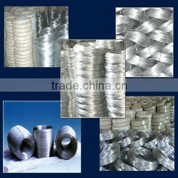 Hot Dipped Electro Galvanized Wire /galvanized iron wire (factory ISO9001)