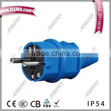 2014 Brand Factory design explosion proof New German Schuko indsutrial Plug