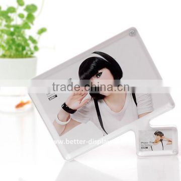 wholesale high quality clear acrylic 7 photo frame