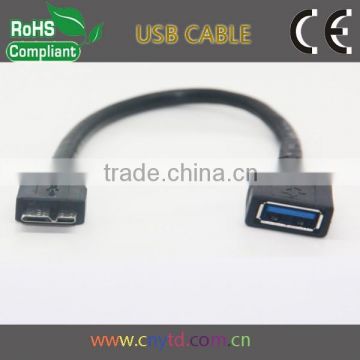Main products 20cm 3.0 otg cable micro usb 3.0 otg cable