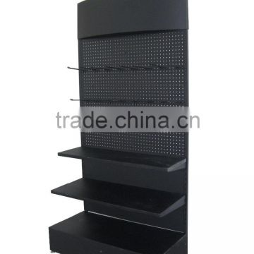 retail custom made four shelf metal luChina Manufacture Slap-up Metal Store Display Rack