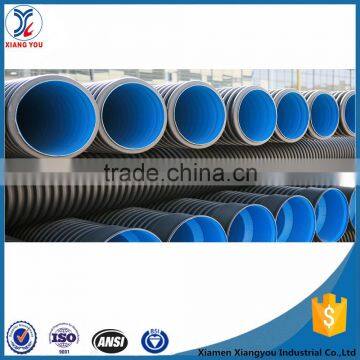 HDPE single wall 100mm corrugated pipe