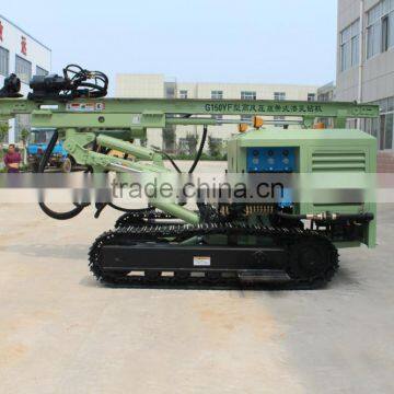 60m deep 105~165mm diameter hydraulic rotary drilling rig