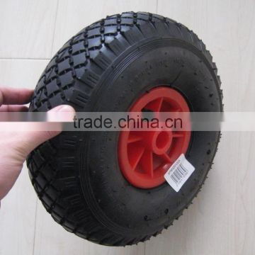 wheel barrow 10 inch 4.0-4 pneumatic rubber wheel