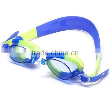 wholesale watersports kids children swimming glasses with adjustable nosebelt