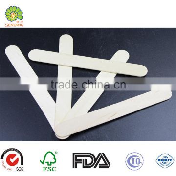 150*18*1.6mm Disposable Birch Wooden Tongue Depressor Packed in Bulk