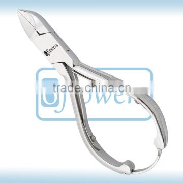Nail Nippers Stainless Steel Double Spring Back Lock