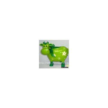 polyresin cow saving bank(saving box,coin bank, money box)