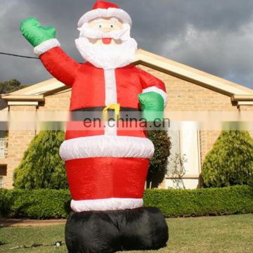 Nice shape 15FT large inflatable christmas santa claus