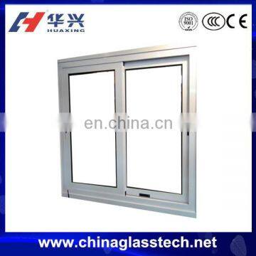 Aluminium Frame 19mm Double Clear Tempered Glass Window