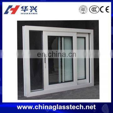 PVC double glazed windows with mosquito net