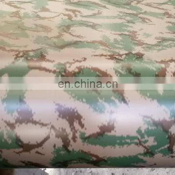 High Quality Camouflage Pattern Prepainted Galvanized Ppgi from shandong