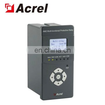 Acrel AM2-V 2 stages earth fault protection 10kV distribution system multi-relay