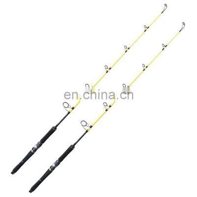 New arrival 1.76m 2 Section jigging rod spinning fuji guide ring saltwater Boat fishing rods