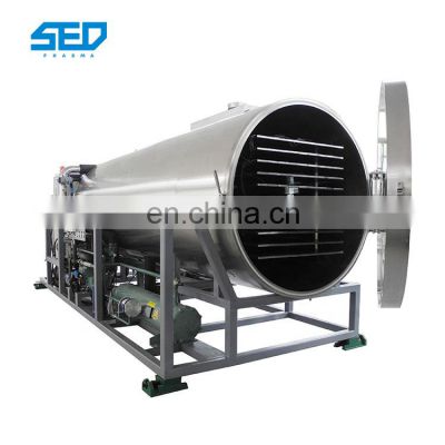 Fully Automatic Vacuum Commercial Freeze Drying Machine 400 kg / batch