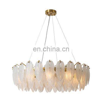 zhongshan lighting hot sale simple nordic american hanging led ceiling lights bedroom chandelier luxury pendant lamp