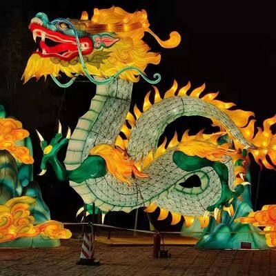 China Zigong Decorative Colorful Lantern Festival Show