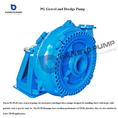 Anti-Abrasion Large Load Support Capacity Slurry Pumps for Dredging Project