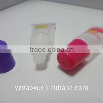 Soft touch plastic PE plastic tube for hotels