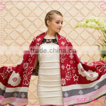 Popular lady long winter fashionable scarf Cheap Price China Fashion Scarf