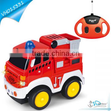 4 Channel Fire Engine Toy with Music and Light for kids 2016