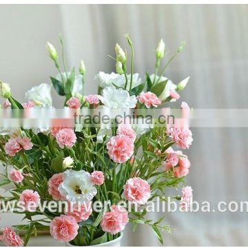 The simulation colored carnation flower flower Domestic act the role ofing desktop silk flowers fake flowers sitting room adornm