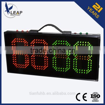 TF5202 electronic LED /portable soccer substitution board/portable electronic display board