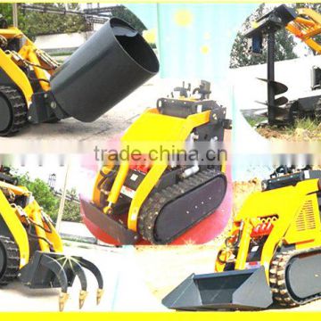 mini digger with standard bucket,USA engine,CE Hydraulic transmission system,quick hitch,mini chargeur