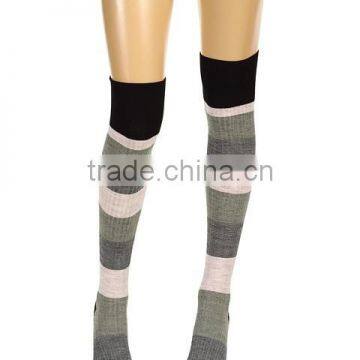 Fashion dress sock woman knee high sock