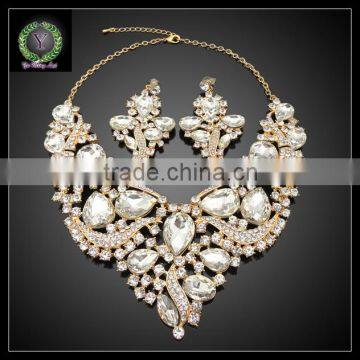 2016 New Arrival African Gold Plated Jewelry set which for Wedding jewelry set Match Clothes KHK880