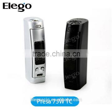 WISMEC Presa TC 75W Powerful Temp Control Device with Factory Price from elego