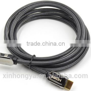 Xinya metal housing 2.0V 1.4V Gold--plated premium HDMI Cable full HD 1080P 3D 4K Male to Male Cord for PS3 XBOX