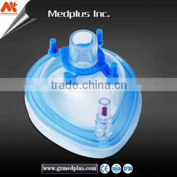 High quality Medical PVC Inflatable Disposable Anesthesia Mask-1