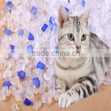 2014 best hot selling and high quality and low price silica gel cat litter